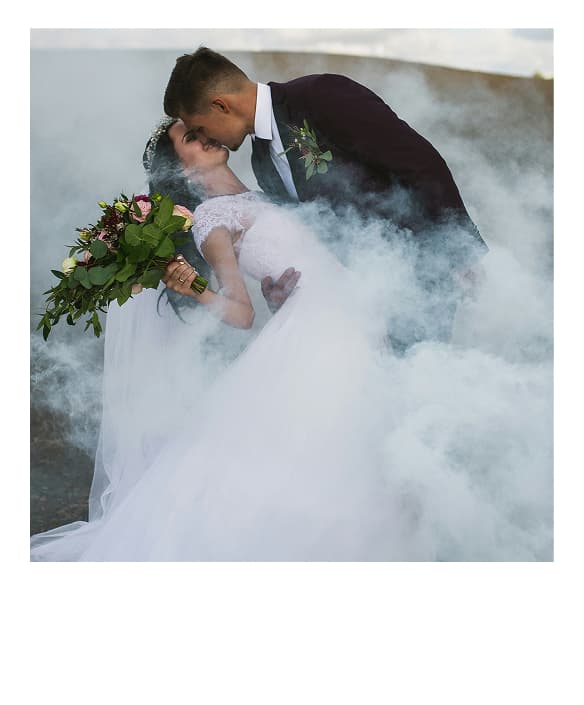 Image of a couple during ceremony